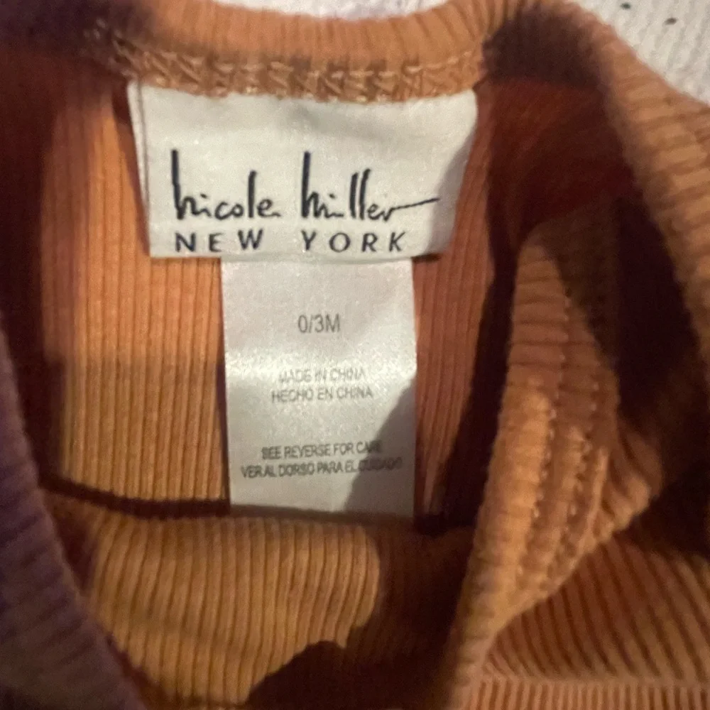 3 Pcs~Nicole Miller New York Snap Bottom Baby 0-3 month